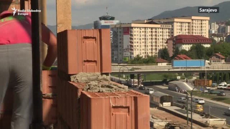 Rastu zgrade, a rastu i cijene u Sarajevu