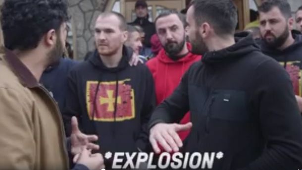 Ratno stanje tokom intervjua u Podgorici! (VIDEO)