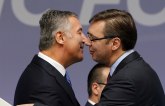 Razgovor Vučića i Đukanovića o položaju srpskog naroda u CG: Nemoguće postići zajednički stav