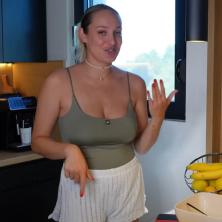 Recept za najbrži ČOKOLADNI ČIZKEJK koji je zaludeo mreže: Luna Đogani otkrila kako da od mleka, keksa i 3 banane napravite kolač – bez paljenja rerne