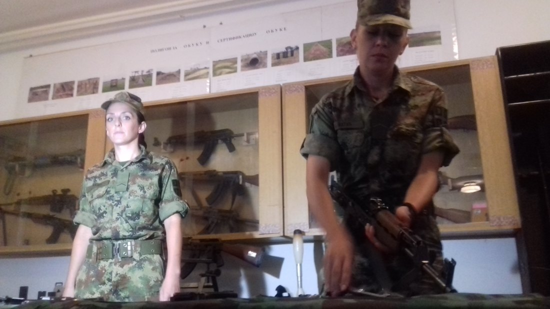 Red, rad i disciplina žena u Vojsci Srbije