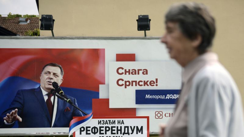 Referendum u RS - vetar u ledja Dodiku 