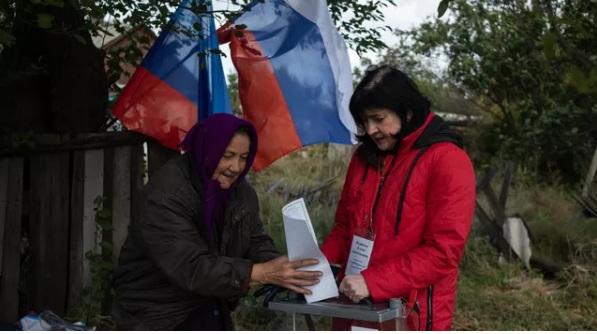 Referendumi o prisajedinjenju Rusiji u Donjeckoj i Luganskoj Narodnoj Republici proglašeni važećim, izlaznost 77 odsto