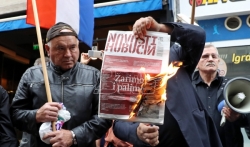 Regionalna platforma osudila paljenje nedeljnika Novosti u Zagrebu