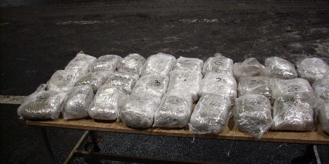 Rekordna zaplena marihuane - 1,1 tone u dva kamiona novosadskih tablica