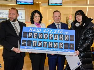 Rekordni putnik poleteo sa niškog Aerodroma, Sotirovski kaže - dokaz da je opravdano predat državi