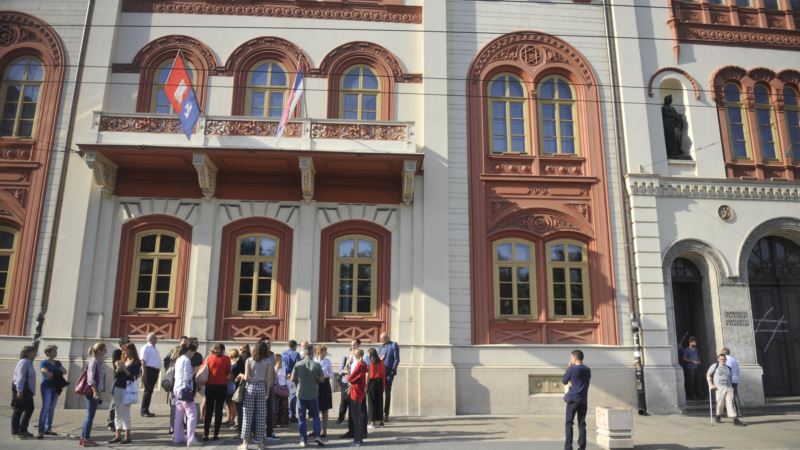 Blokada Rektorata BU: Sastanak rektorke i studenata završen bez dogovora
