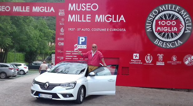 Renault Megane Grand Coupe 1.5 dci 110 – Brescia i Muzej 1000 milja