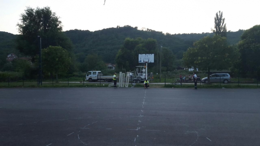 Renoviran sportski teren u Prvoj Kutini