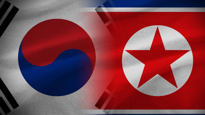Reprezentacije Severne i Južne Koreje pod zajedničkmom zastavom na otvaranju Olimpijade