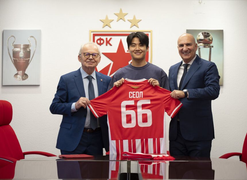 Reprezentativac Južne Koreje Jung Vu Seol novi fudbaler Crvene zvezde