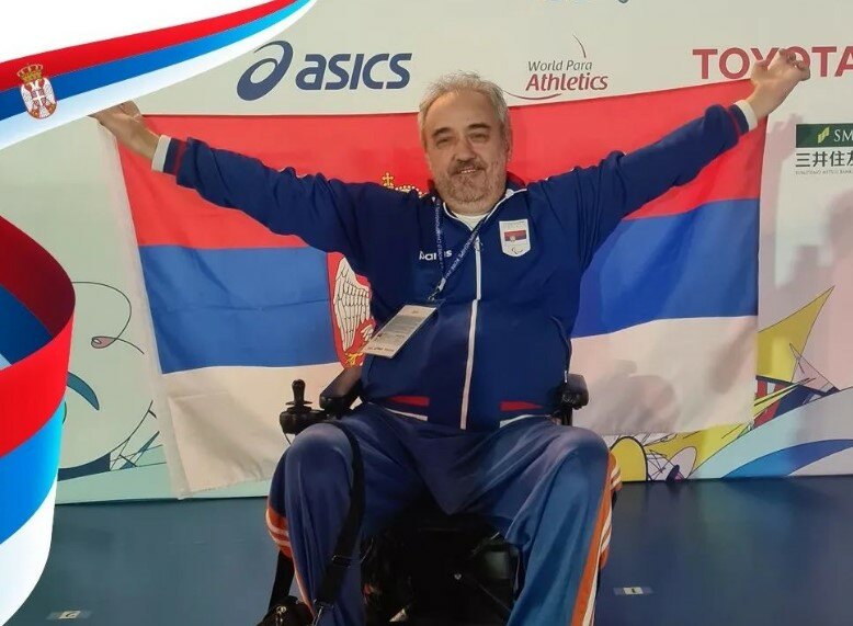 Željko Dimitrijević osvojio zlato na SP u paraatletici