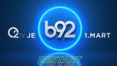 Restart: O2.TV postaje B92 od 1. marta