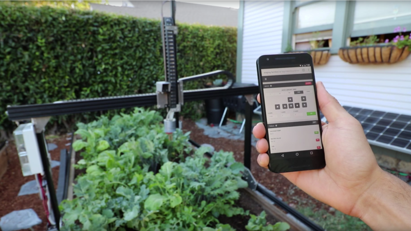 Robot i za uzgajanje povrća