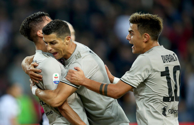 Ronaldo se zaneo u veselju, Dibala stradao! (video)