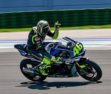 Rosi vozio na MotoGP stazi prvi put još od februara
