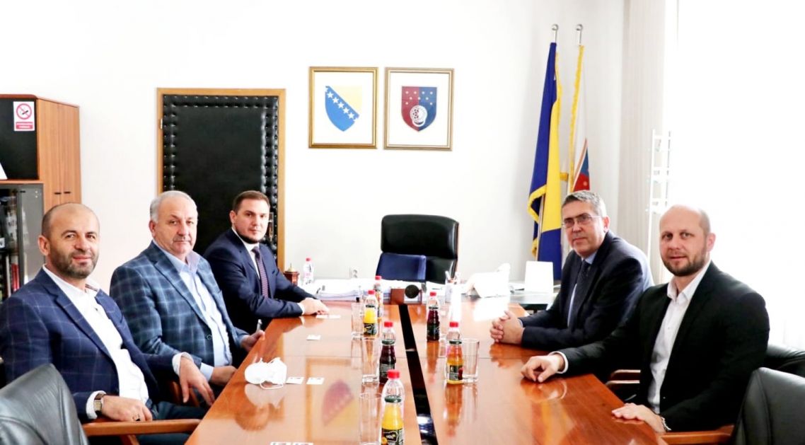 Rukovodstvo Opštine Sjenica u posjeti Vladi kantona Sarajevo