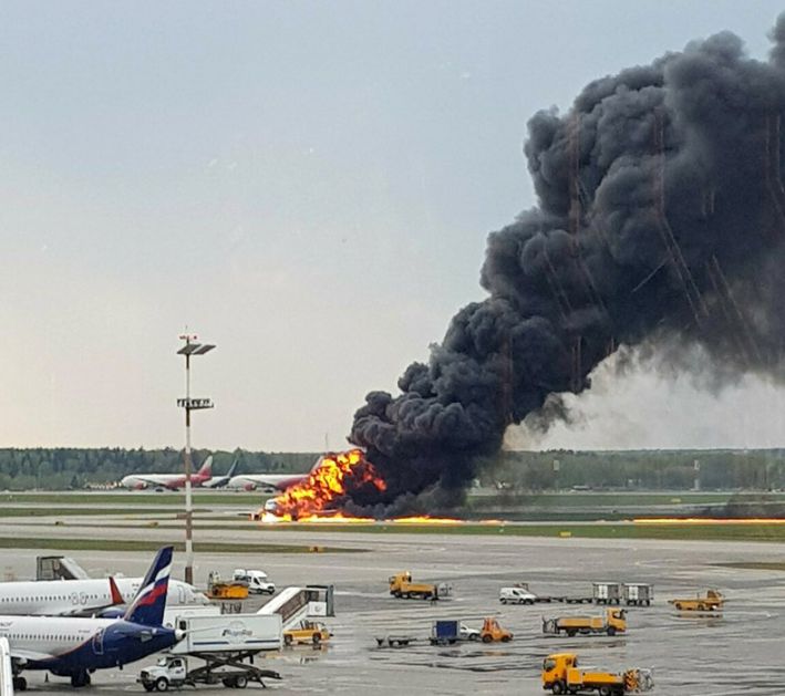 Tragedija na Šeremetjevu: 41 osoba poginula u požaru u avionu