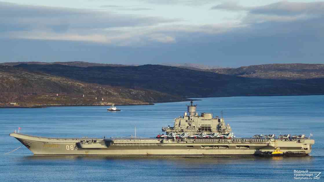 Rusija u istočni Mediteran poslala dodatnu grupu borbenih brodova na čelu sa nosačem aviona