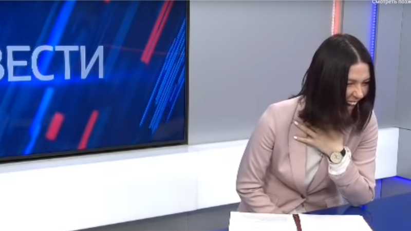 Ruska TV voditeljka pukla od smeha zbog iznosa socijalnih izdavanja
