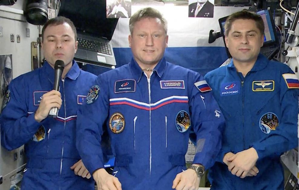 Ruska posada na MSS-u čestita Dan kosmonautike