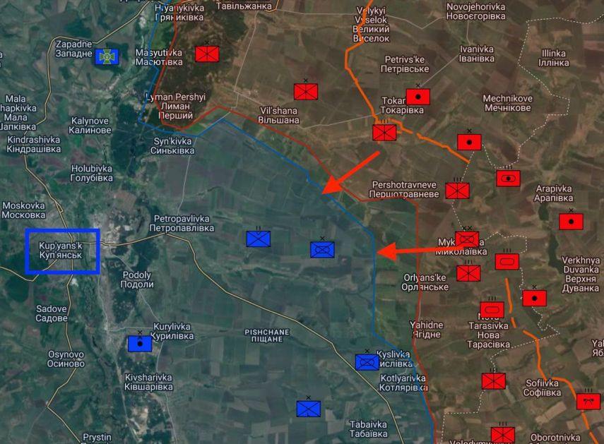  Ruska vojska napreduje na Kupjansk, zauzima položaje Oružanih snaga Ukrajine
