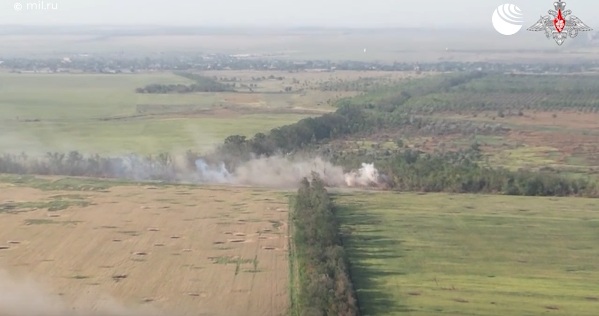 Ruska vojska objavila snimak neutralisanja položaja ukrajinskih snaga
