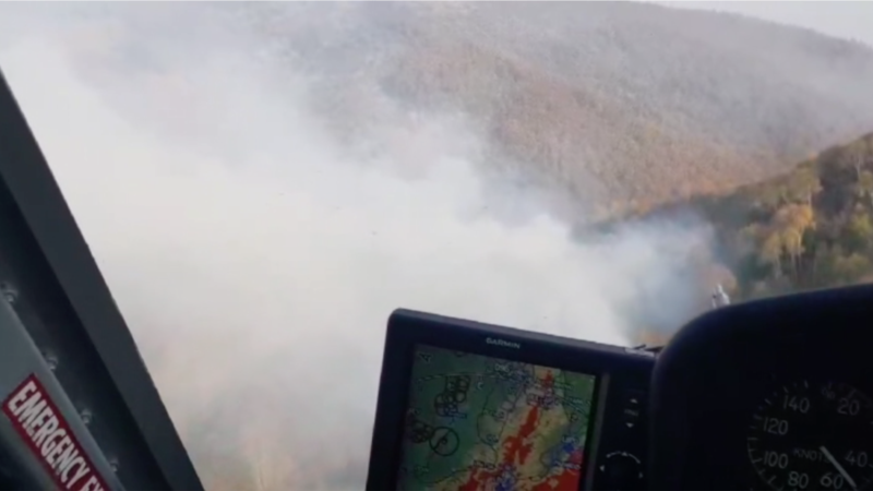 Ruski Iljušin gasi požar na Staroj planini, srpski avioni prizemljeni u hangarima