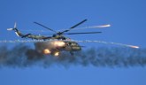 Ruski Mi-8 u jurnjavi za ukrajinskim dronovima: Nevođene rakete, mitraljeska vatra... VIDEO