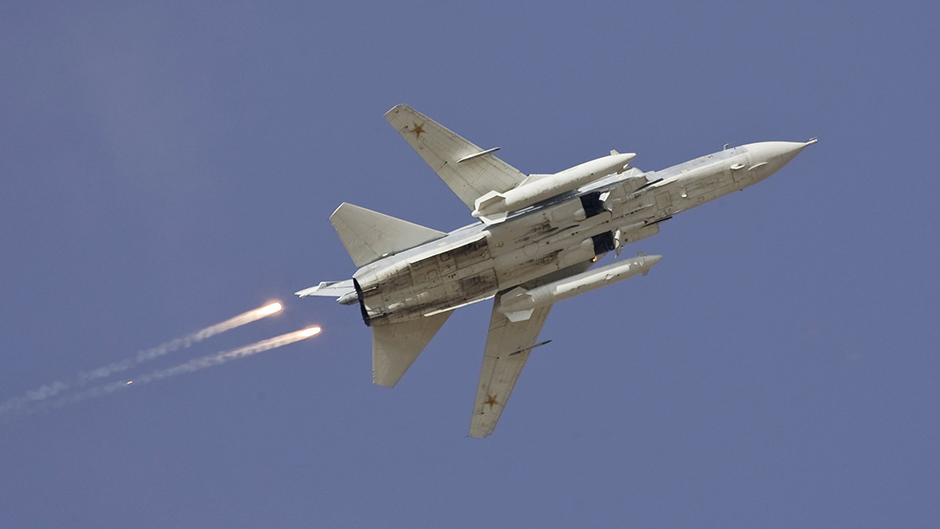 Ruski borbeni avion oboren u blizini Idliba, pilot ubijen