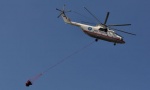 Ruski helikopter MI-8 od vatre spasavao šume i imovinu po Srbiji