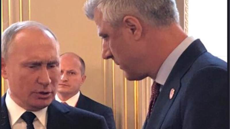 Ruski mediji prećutali susret Putina i Tačija