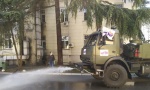 Ruski vojnici dezinfikuju zdravstvene ustanove u Valjevu 