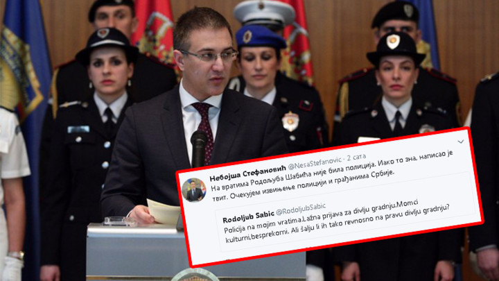 ŠABIĆ KOPIRA GUBITNIČKOG PREDSEDNIČKOG KANDIDATA SAŠU JANKOVIĆA: Pokušao da OBAMANE GRAĐANE i privuče pažnju! Ministar Stefanović ga RASKRINKAO!