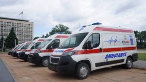SAD donirale Srbiji šest ambulantnih vozila u okviru zajedničke borbe protiv korone