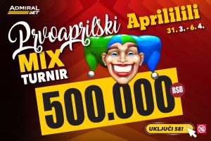 ŠALA OD POLA MILIONA: Prvoaprilski turnir Vam donosi borbu za 500.000 dinara!