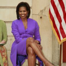 SATENSKA, TAČKASTA HALJINA: Mišel Obama objavila sliku s maturske večeri - OVO biste volele da posedujete!