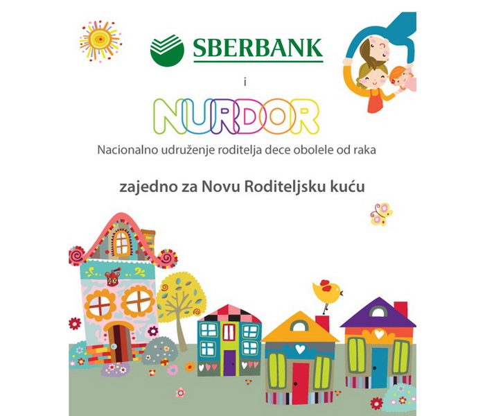 SBERBANK SRBIJA zajedno sa klijentima sakupila 1.200.000 dinara za NURDOR