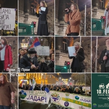 SEOS: Protest za trajnu zabranu istrazivanja i eksploatacije bora i litijuma u Srbiji (FOTO, VIDEO)