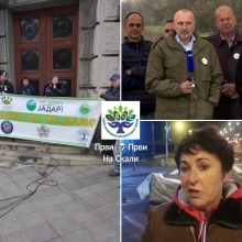 SEOS iz kampa ispred Vlade: Necemo rudnike, nema odustajanja (VIDEO)