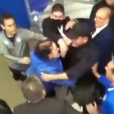 SEVALE PESNICE: Bivši as Barselone se POTUKAO sa trenerom pa završio u policiji! (VIDEO)