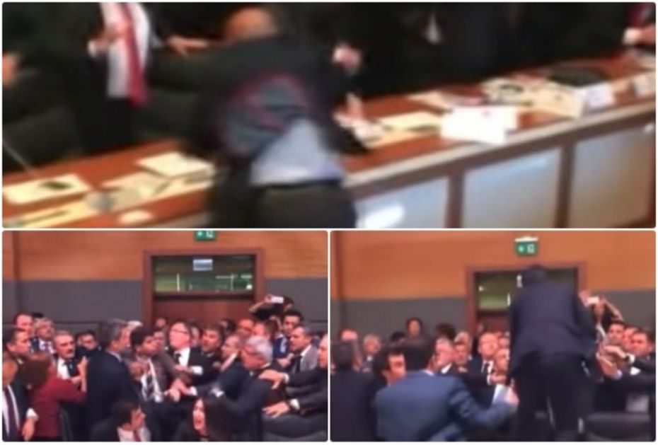 SEVALE PESNICE U TURSKOM PARLAMENTU: Poniženje u Siriji i Libiji opozicija Erdoganu ne prašta! (VIDEO)