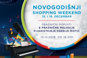 SIMFONIJA POPUSTA I PRAZNIČNIH NOTA: Novogodišnji shopping weekend u Ušću!