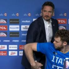 SKANDAL ITALIJANSKOG SELEKTORA: Igrač ga držao da ne pobegne posle poraza! Suluda konferencija i plitke metafore