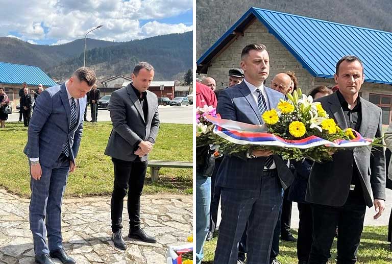 SKANDALOZNO: Tandir položio vijenac na spomenik agresorima na BiH