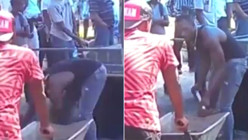 SKRHAN BOLOM: Jusein Bolt kopao grob za svog najboljeg prijatelja (VIDEO)