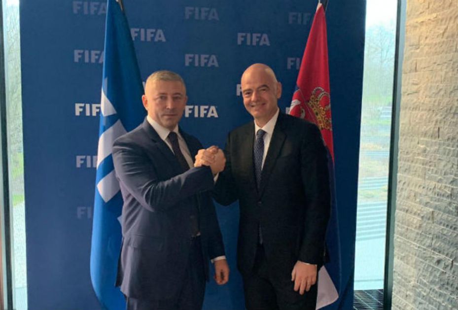 SLAVIŠA KOKEZA POSETIO ĐANIJEM INFANTINA: Predsednik FSS sastao se sa prvim čovekom FIFA, dogovorena poseta Srbiji!