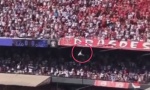 SNIMAK UŽASA NA UTAKMICI: Navijač pao na devojčicu sa najviše tribine stadiona (VIDEO)