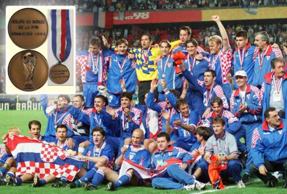 ŠOK U HRVATSKOJ! Neko prodaje hrvatsku bronzu iz 1998. godine za 7.500 evra!