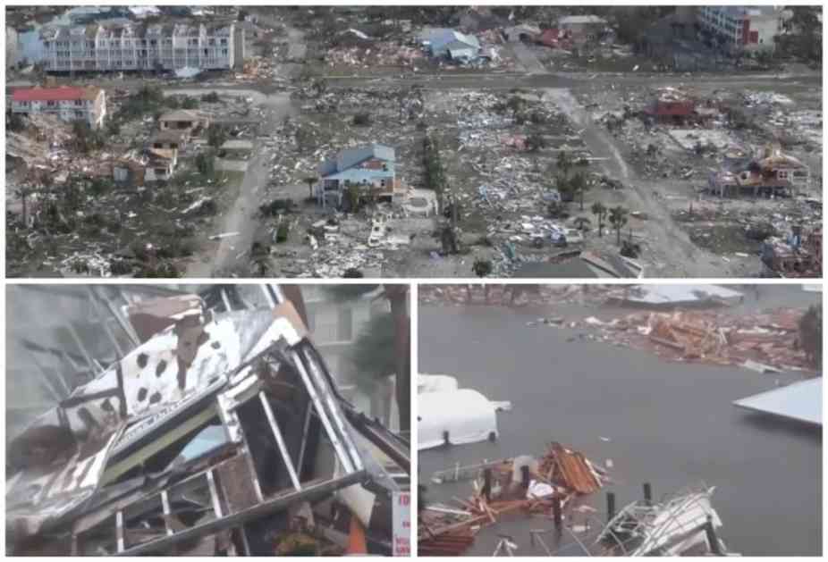 ŠOKANTNI SNIMCI UNIŠTENE FLORIDE: Uragan Majkl ostavio pustoš za sobom! Od gradova KRŠ I LOM! (VIDEO)